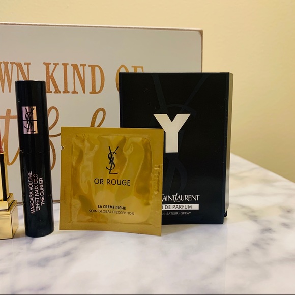 YSL 5 pcs. Lip, mascara, moisturizer glow & more - Picture 3 of 8